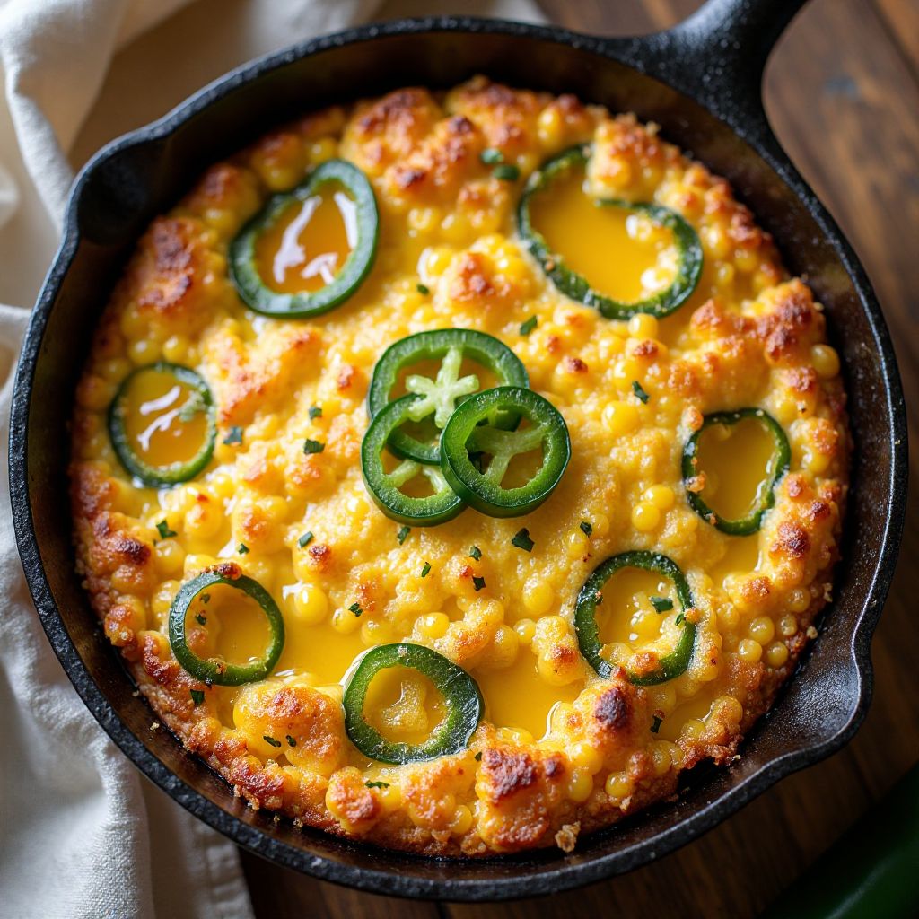 Jalapeño honey cornbread